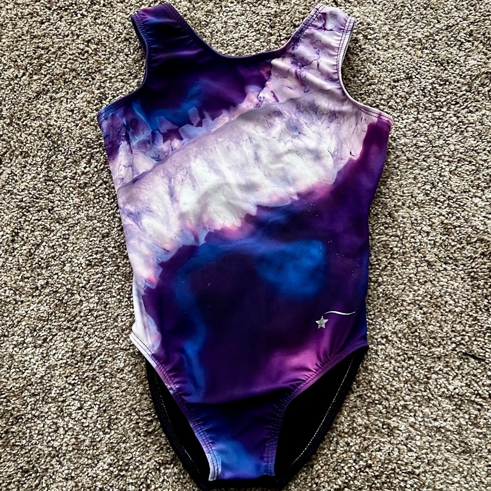 Destira Purple Tie Dye Leotard CS